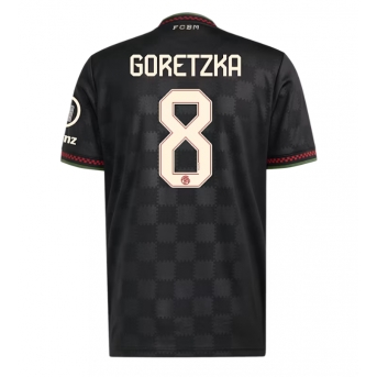 Bayern Munich Leon Goretzka #8 Maglia Gara Terza Repliche 2025-26 Maniche Corte